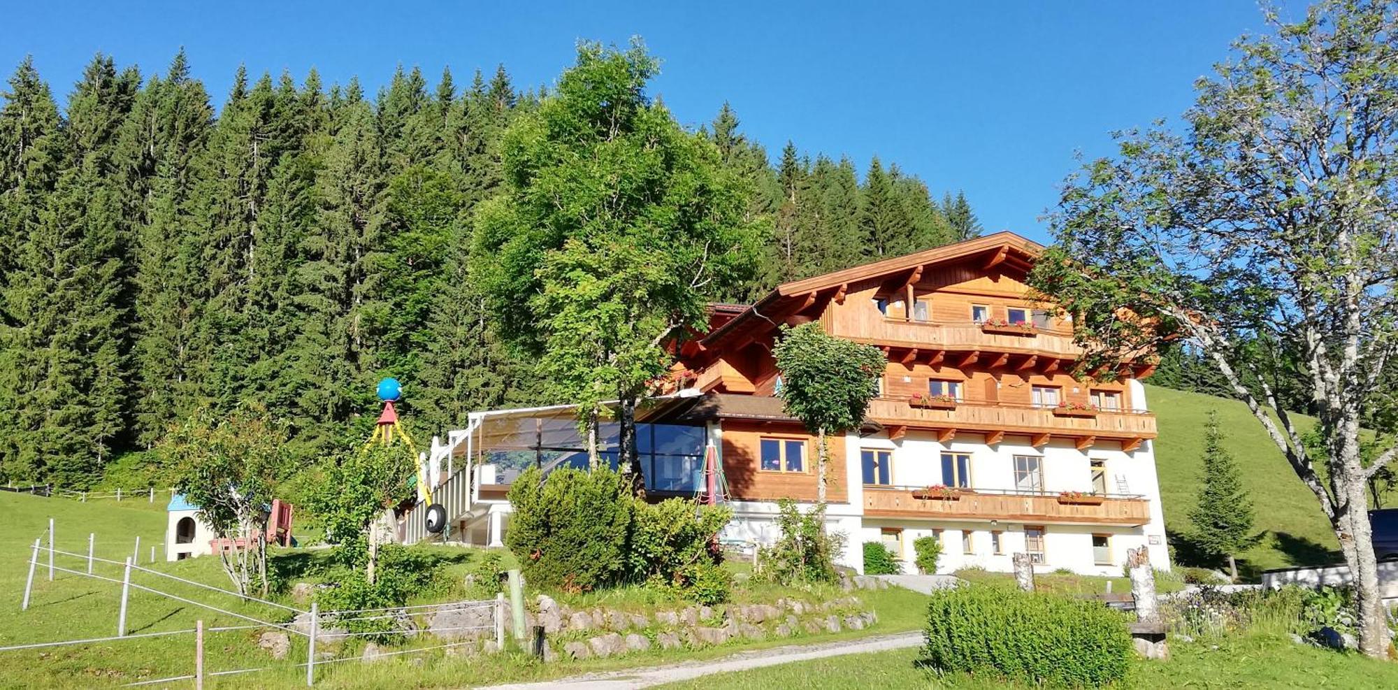 Hotel Berghaus Koglmoos Auffach Esterno foto