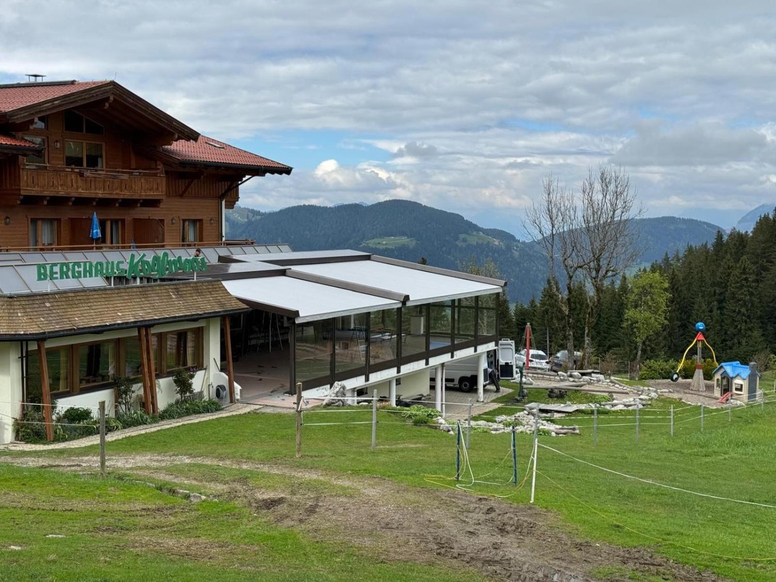 Hotel Berghaus Koglmoos Auffach Esterno foto